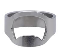 Finger Ring Beer Bottle Opener - Portable Stainless Steel Bartender Can Opener Ring | Beer Bar Tool | Fashion Jewelry Beer Opener Ring | Stainless Steel Ring Can Opener for Men Women