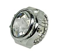 Finger Ring Clock Creative Elegant Adjustable Size | Novelty Bling Watches Unisex Fashion Jewelry Daily Wear Work Office Party Travel Outdoor Holiday Vacation Weekend Cocktail