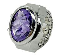 Finger Ring Clock | Novelty Bling Watches | Creative Vintage Finger Clock, Adjustable Jewelry Watches for Women