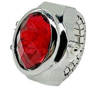 Finger Ring Watch - Novelty Bling Watches - Creative Vintage Finger Clock, Adjustable Jewelry Finger Watches for Women Finger