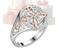 Finger Rings - Comfortable Fit Versatile Trendy | Return-Knot Protection Ring - for Girlfriends Sister Wife Friends Grandma Home, Refer to description, Zinc, Unisex