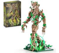 Finger Rock Ent Forest Guarder Building Blocks, The Magic Rings Movie Figure 918 Pieces,Decorative Toy Gift for Kids,Adults and Boys Ages 8+