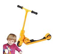 Finger Scooter - Foldable Toy, 8.5x6x8.5cm Mini Kick Ride for Children, Tabletop Push with Brake, Small Accessory, T-Type Scooter for Boys Girls, Youth Play and Teen Fun Activities