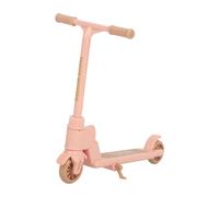Finger Scooter - Interlocking Swivels Mechanism, Two Wheel Foldable Non Slip Gadget,11x4cm Hand Exercise Entertainment Station, Diecast Zinc Alloy Miniature Frame | Desktop Vehicles for Kids & Fidgets