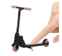 Finger Scooter - Mini Foldable Scooter with Non-Slip Base and Footrest | ABS Material, Random Design Handlebar, Perfect as Office Decoration, Stress Relief Toy and Educational Gift