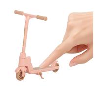 Finger Scooter - Two Wheel Foldable Toy, Non-Slip Desk Gadget for Kids Fun, Party Entertainment, Home Play, School Activity, Travel Fidget, Fingertip Scooter for Amusement