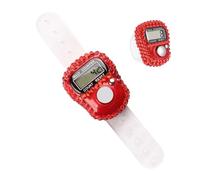 Finger Size Counter - Clickers For Counting | LCD Digital Display Finger Counter, Resettable Screen Display Number Tracking Record Ring For Turn
