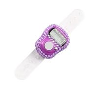 Finger Size Counter - Clickers For Counting | LCD Digital Display Finger Counter, Resettable Screen Display Number Tracking Record Ring For Turn