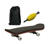 Finger Skate Board - 5 Ply Maple Wood with Fully Enclosed Bearings | Professional Mini Skateboard, Anti-Slip PU Mat, Fingertip Sports Toy for Office Desk & Dorm Decor