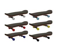 Finger Skate Board - Tabletop Cruiser Glider, Pocket Sport Manual Plank, Skater Motion Trainer, Woodcraft Desktop Ornament | Boy Girl Student Bedside Office Accessory Shelf Sculpture Decor