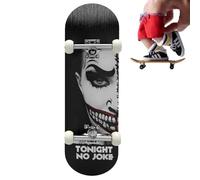 Finger Skateboard, Fingers Boards for Kids, Novelty Tiny Skateboard Fingerboard, Fingers Toys with Working Trucks, Realistic Funny Patterns Finger Toys, for Kids Cultivating Creativity