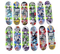 Finger Skateboard - High-Performance Alloy Fingerboard With Precision Ball Bearing Wheels, Pro Small Skateboard Toy For Tricks, Durable Metal Deck With Foam Grip Tape & Tuning Tool