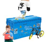 Finger Skateboard Park - Deck Toys Set | Fingerboard Skate Training Multifunctional Park Accessories Kids Boys Girls Adult Fun Durable Portable Skill Development Gift Cool Design