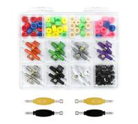 Finger Skateboard Wheels 150pcs Fingerboard Trucks&Wheels Upgrade Kit With 30mm Metal Color-Coded,Screw &Tool