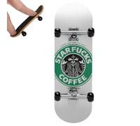 Finger Skateboard - Wooden Mini Skateboard Toy | Fingertip Skate Board Toy For Educational Playthings, Party Favors Novelty Plaything For Kids’ Fingers Movement Training & Fun Play (F)