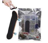 Finger Skateboards, Toddler Skateboard Toy, Educational Fingertip Board, Compact Mini Skateboard Plaything for Developing Fine Motor Skills, Maple, 3.94x1.18x0.79 Inches