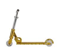 Finger Skateboards Toy 4PCS Mini Finger Scooter Model for Training and Fun Mini Scooters for Kids Adults with Plastic for ADHD Anxiety Stress Relief Bi (Golden)