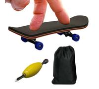 Finger Skateboards - Wooden Skateboard with Screwdriver | Pro Fingerboard with Pu | Reduce Stress for Office Workers Students | Desktop Toy for Kids Boys Girls Adults, Party Favors Dorm Room Decor