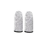 Finger Sleeves 20/60/100pcs Anti-Cut Finger Cover Protector Sleeve Peel Gloves Picking Kitchen Tools Gadgets(Gray,60pcs)