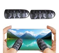 Finger Sleeves for - Anti-Sweat Mobile Phone Game Thumb Sleeves for Esports Players, Men, Women, Teens, Boys, Girls | Soft Spandex Fabric, Breathable, Enhanced Grip, Perfect for Touchscreen Dev