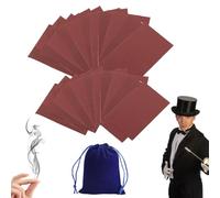 Finger Smoke Magic, Magic Smoke Finger Trick, Magician Smokes Fingers, Professional Magics Smokes Paper Fantasy Props or Halloween Shows, Stage Performance (40pc(5 * 7 cm))