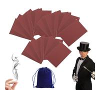 Finger Smoke Magic, Magic Smoke Finger Trick, Magician Smokes Fingers, Professional Magics Smokes Paper Fantasy Props or Halloween Shows, Stage Performance (60pc（10 * 7 cm）)