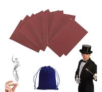 Finger Smoke Magic, Magic Smoke Finger Trick, Magician Smokes Fingers, Professional Magics Smokes Paper Fantasy Props or Halloween Shows, Stage Performance (20pc（5 * 7 cm）)