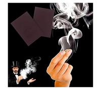 Finger Smoke Magic Trick, Smokes Bombs Paper, Magic Smokes from Fingertips Magician Fire Paper, Hell's Smoke Magic Prop Tool Ultimate Magic Kit(5pcs,3.93 * 2.75in)