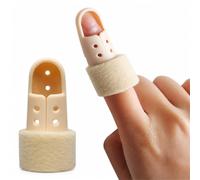 Finger Splint Support for Broken Fingers, Finger Brace for Straightening Arthritis Pain Relief, Knuckle Immobiliser for Trigger Finger and Mallet Finger, Sizes 1-7(6)