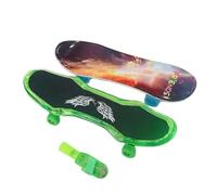 Finger Sports Skateboard - Light Up Fingerboard, Mini Skateboarding Toy, Creative Small Fingers Skating Board For Kids, Portable Finger Toy | Tiny Trick Skateboard For Skill Play Training