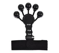 Finger Strengthener - Finger Stretcher - 6 Resistant Level Adjustable Strength Trainer For Strength, Guitar Exerciser, Fitness Assist, Hand Training