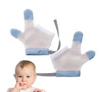 Finger Sucking Stop for Kids Breathable, Bite-Resistant, 1 Pair Finger | Thumb Sucking Stop Finger Guard Thumb Guard Finger Guard tiny tots Kids Children Boys Girls Breathable Bite Resistant