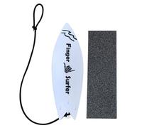 Finger Surfboard - 12x3.8x0.2cm ABS Material, Mini Fingerboard with Adjustable Cord, Smooth Wind Maneuvering | Perfect For Kids Teens Adults Car Window Outdoor Fun Entertainment Play Gift