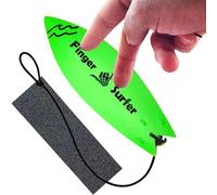 Finger Surfboard - Aerodynamic ABS Build, Compact Wind Glider, Ƒinger Cord Attachment, Lightweight Motion Design | Outdoor Air Flow Play Car Window Fan Entertainment Teens Adults