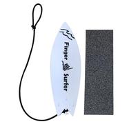 Finger Surfboard - Aerodynamic ABS Build, Compact Wind Glider, Ƒinger Cord Attachment, Lightweight Motion Design | Outdoor Air Flow Play Car Window Fan Entertainment Teens Adults