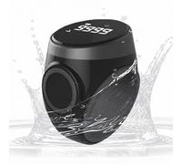 Finger Tally Clicker, Manual Counting Device, Compact Ring Size Sports Helper for Tracking, Waterproof ABS Wearable Tool, Handheld Counter Accessory with Silent Button Score Keeper for Walking