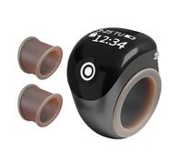 Finger Tally Counter - Digital Real-Time Counting Ring, Stable Click Response, Lightweight ABS SILîCONEDesign | For Walking Golf Math Classroom Exercise