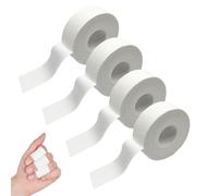 Finger Tape with Extra Strong Adhesive, 4PCS 1.25cm x 10m 4 Rolls Athletic Tape, Rock Climbing Tapes for Fingers, Hands, & Toes, Skin-Friendly Sports Tapes for Outdoor Sports Climbing Football (White)