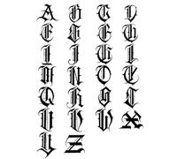 Finger Tattoo Stickers Gothic Style Herbal Waterproof Semi-Permanent Dark Small Pattern Stickers Simulation