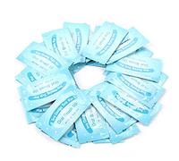 Finger Teeth Wipes Oral Brush Ups,50pcs Disposable Mini Toothbrushes,Teeth Deep Cleaning Wipes,Disposable Deeping Cleaning Caller Breath Mint Flavour