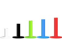 FINGER TEN Golf Rubber Tees for Driving Range Mats Value 5 Pack, Durable for Practice Mat Top Holder Indoor Outdoor (Colorful 5 Pack(1.5,2.25,2.75,3,3.13))