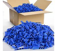 FINGER TEN Golf Tees Plastic Unbreakable Bulk 3 1/4’’ 2 3/4’’ 70 83mm Long Value 200/500/1000 Pack, Golf Tees Long-Lasting Plastic with Reduced Resistance for Men Women (Navy, 500 Count(3 1/4 Inch))