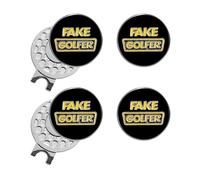 FINGER TEN Magnetic Golf Hat Clips Ball Markers 6 Pcs (Style 13)