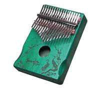 Finger Thumb Piano 17 Key Kalimba Tuned Thumb Piano Multicolor(3)