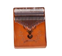 Finger Thumb Piano 21 key Cherry Wood Kalimba Brown(21 keys)