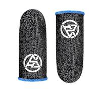 -Finger Thumb Sleeve | Finger Gloves for Gamme | Phone Game Enthusiasts, Gamiing Stabiliser Compression Support Black Fit Phoone Gaame Tablet Devices for Most Players