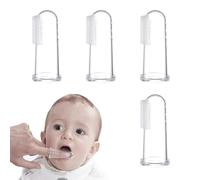 Finger Toothbrush - Silicone Cleaner | Gum Massager for Teething Relief & Appetite Support, Ultra Soft Training Brush For Care With Storage Case