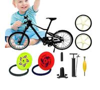 Finger Toy | BMxX Finger Mountain Bike Model | Miniature Desktop Sport Decoration | Creative Display Crafts for Bookshelf, Bedside Table, Domi Desk