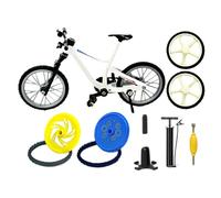 Finger Toy - miini Simulation Finger Mountain Bike | Sports Finger Cycle Toys with Changeable Parts | Miniature Desktop Outdoor Sports Ornament for Library, The Bikes