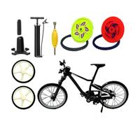 Finger Toy - miini Simulation Finger Mountain Bike | Sports Finger Cycle Toys with Changeable Parts | Miniature Desktop Outdoor Sports Ornament for Library, The Bikes
